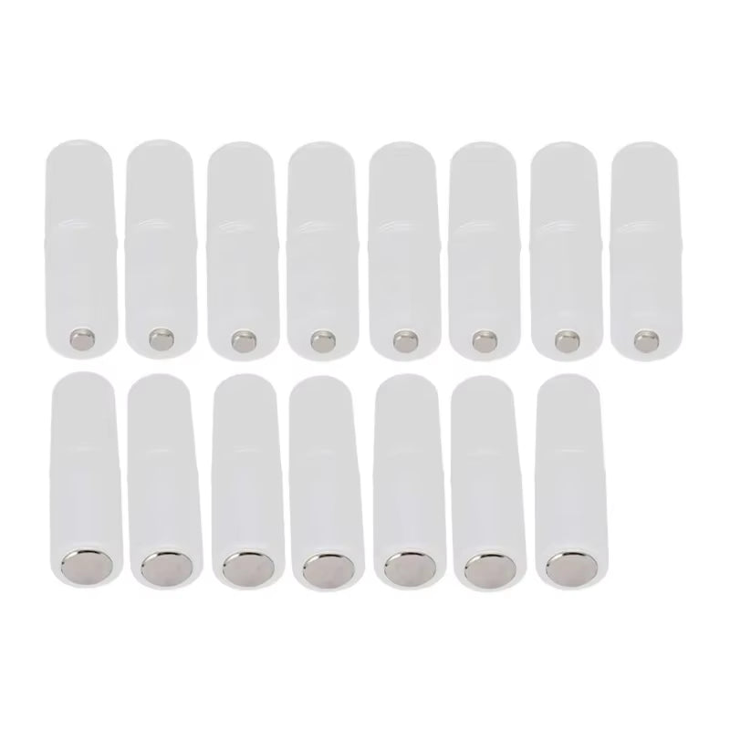 10/15PCS AAA to AA Size Cell Battery Converter Adapter Batteries Holder Storage Box Plastic Case Switcher for AAA to AA Battery